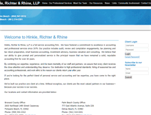 Tablet Screenshot of hrcpas.com